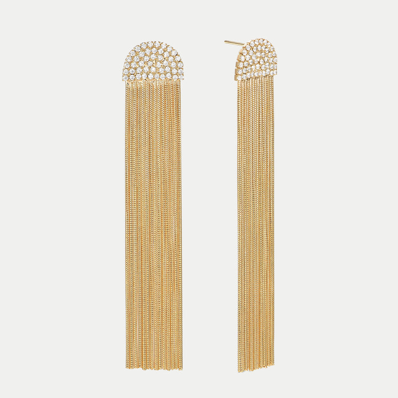 Milana Tassel Drop Earrings