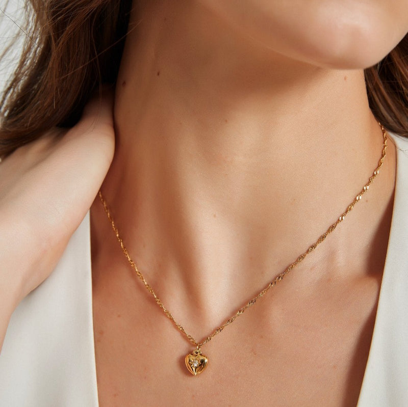 Dainty Heart Necklace