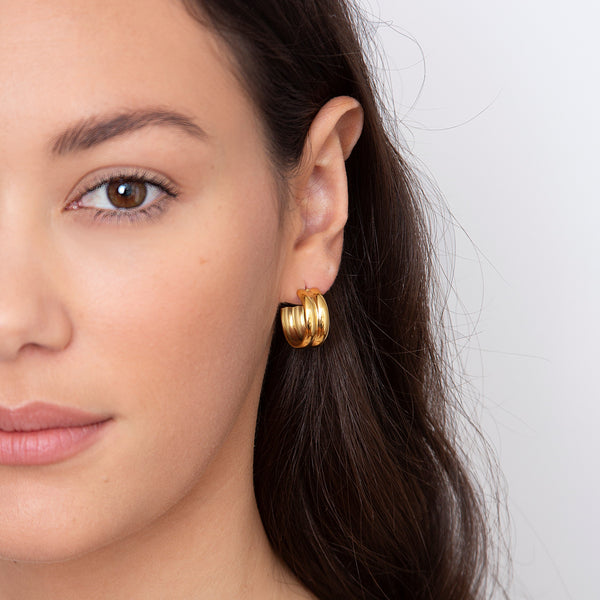 Alba Hoop Earrings - BYOUJEWELRY