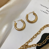 Amie Hoop Earrings - BYOUJEWELRY