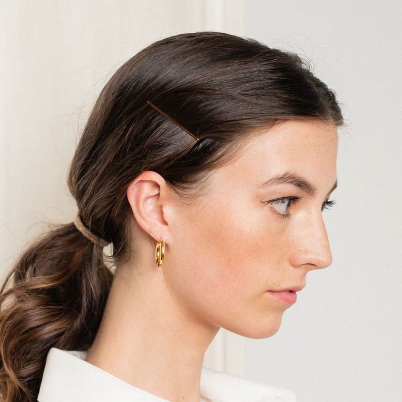 Amie Hoop Earrings - BYOUJEWELRY