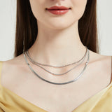 Amy Three-Layered Necklace - BYOUJEWELRY