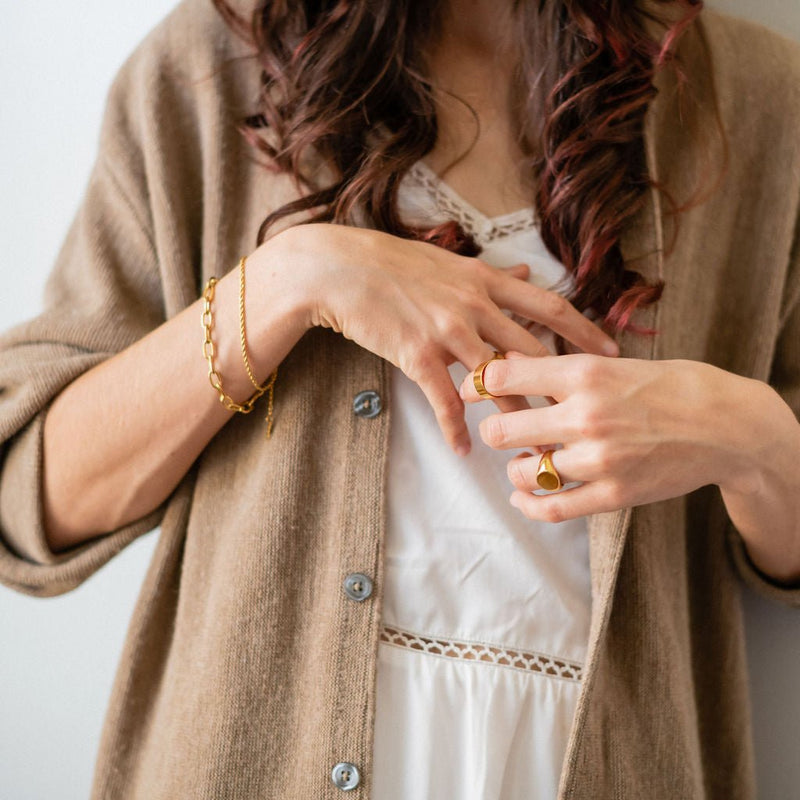 Anne Rope Twist Bracelet - BYOUJEWELRY