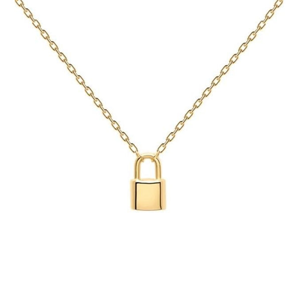 Cadence Padlock Necklace - BYOUJEWELRY