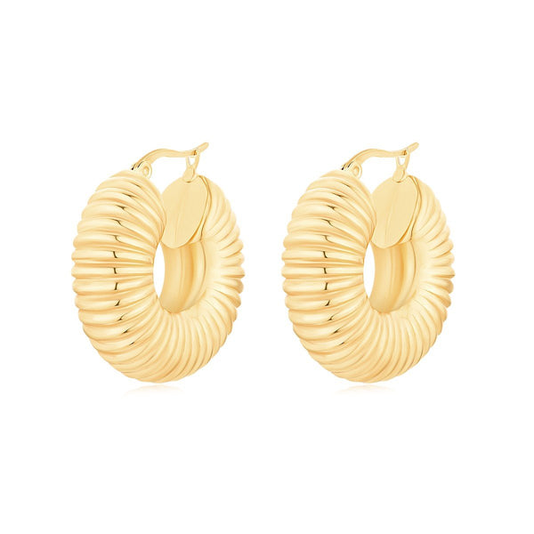 Ella Hoop Earrings - BYOUJEWELRY