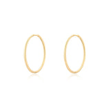 Faye 30mm Hoop Earrings - BYOUJEWELRY