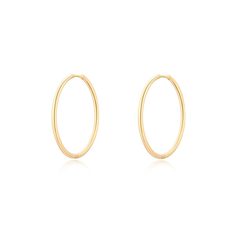 Faye 30mm Hoop Earrings - BYOUJEWELRY