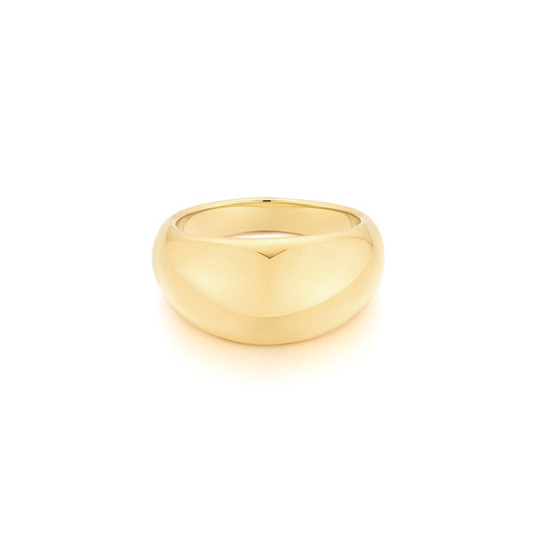 Gold Dome Ring - BYOUJEWELRY