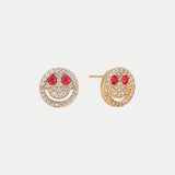 Smile Stud Earrings