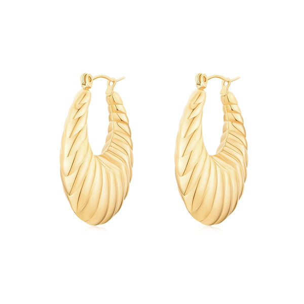 Iva Hoop Earrings - BYOUJEWELRY