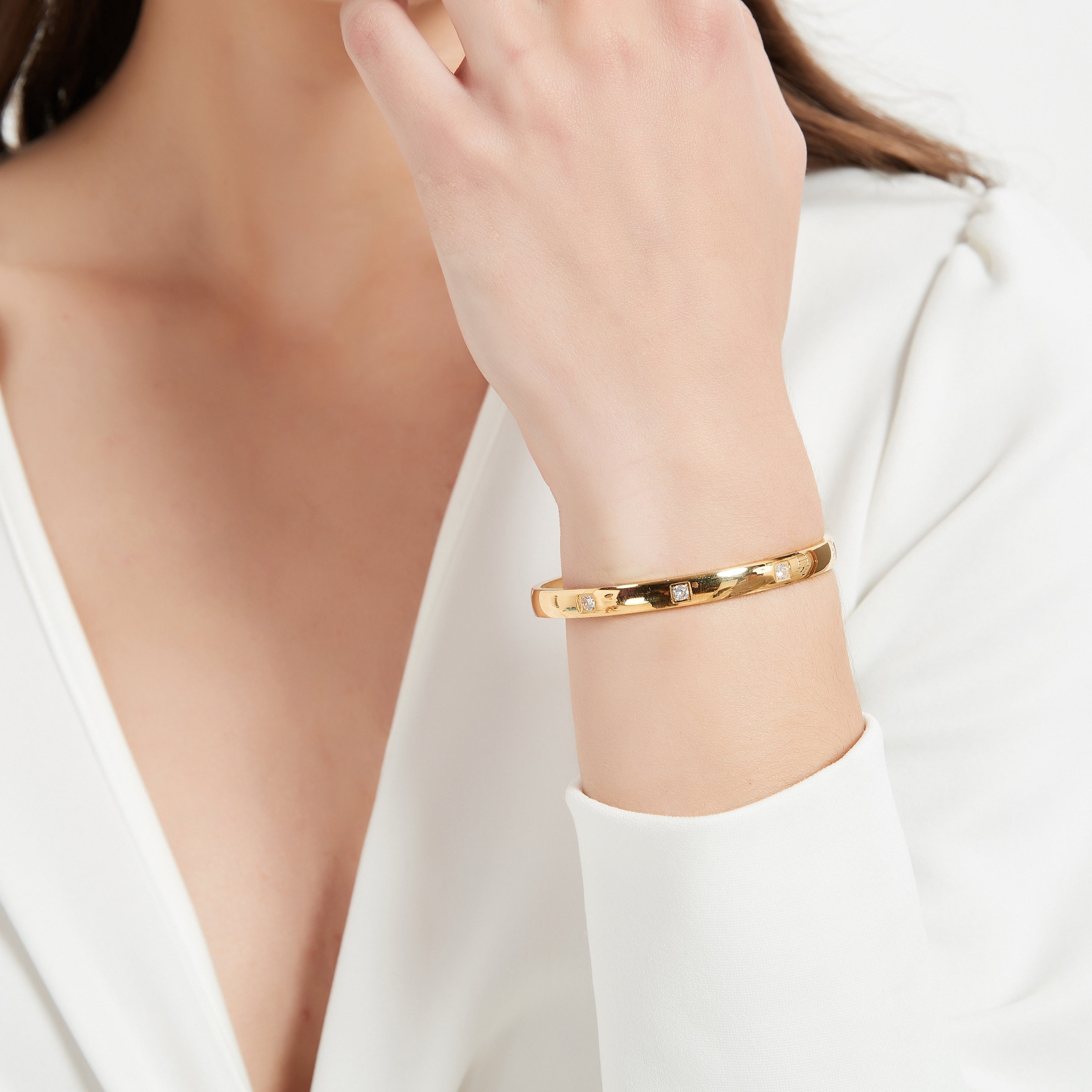 Lina Bangle - BYOUJEWELRY