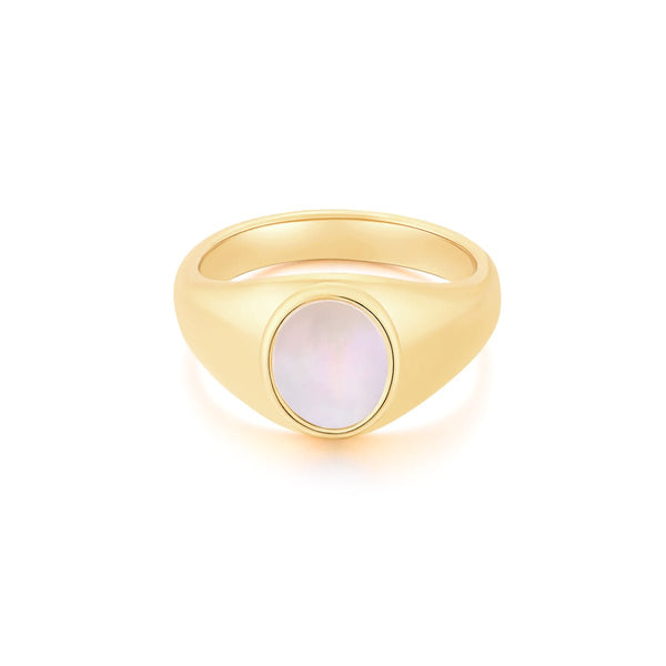 Manon Signet Ring - BYOUJEWELRY