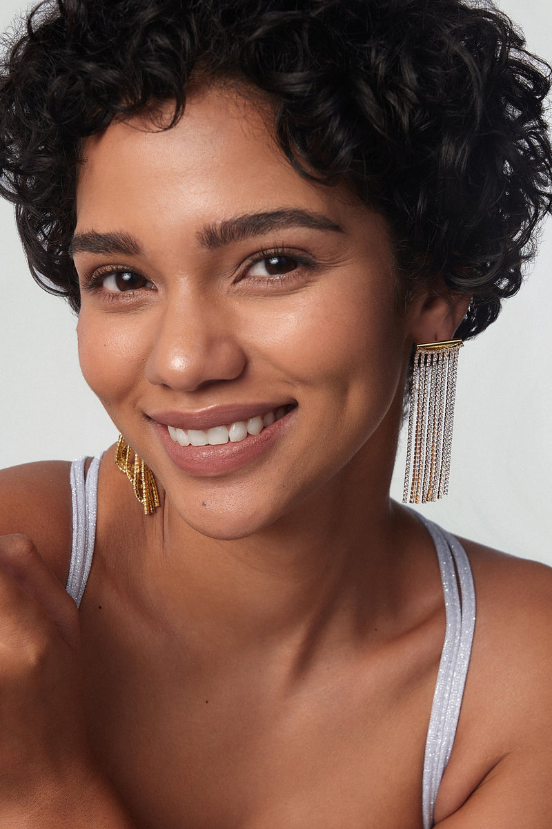 Selina Tassel Drop Earrings