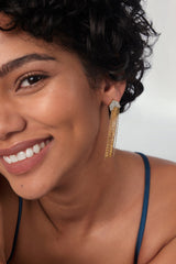 Vita Tassel Drop Earrings