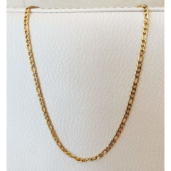 Sophie Gold Figaro Chain - BYOUJEWELRY