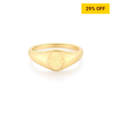 Floria Signet Ring - BYOUJEWELRY