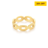 Stella Chain Link Ring - BYOUJEWELRY